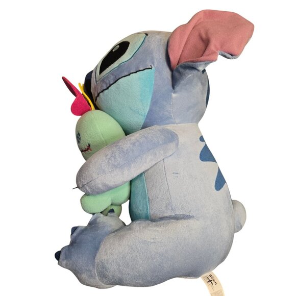 Disney Lilo & Stitch 23" Plush Stitch Hugging Scrump Doll Stuffed Toy - Picture 6 of 9